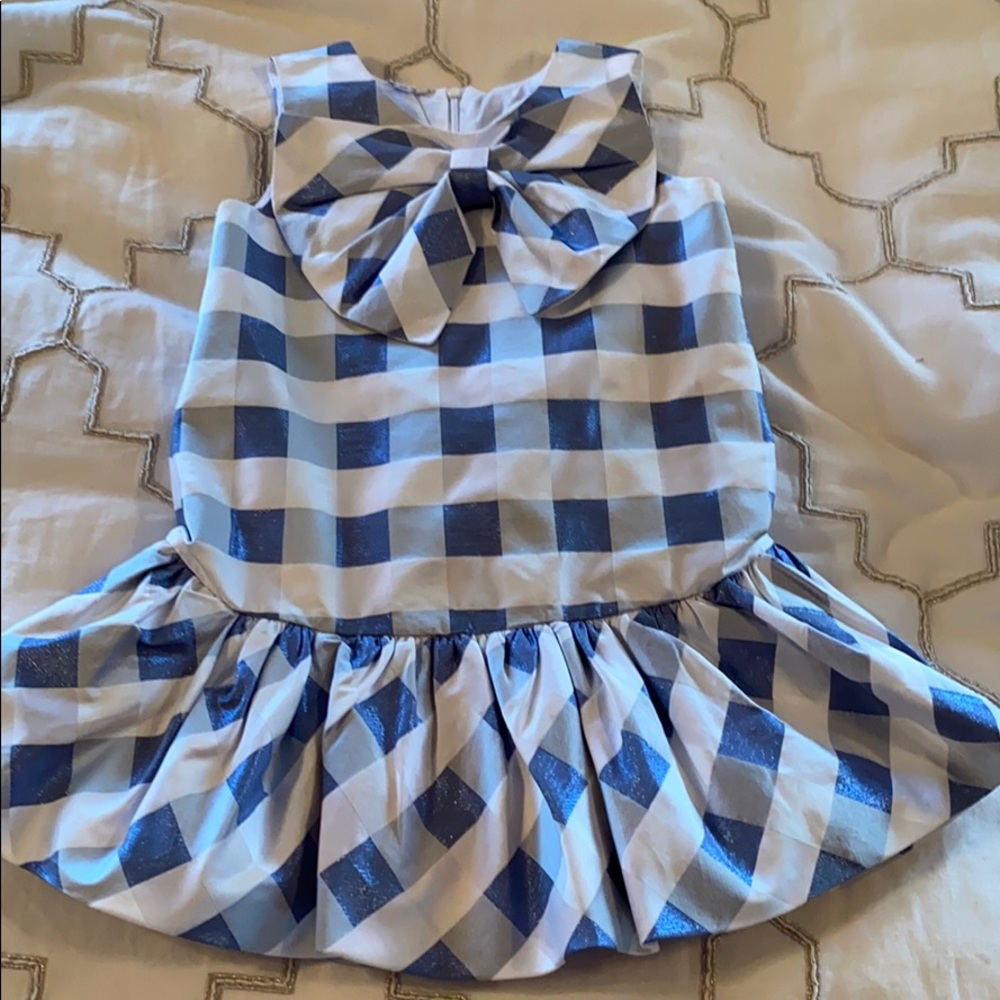 Girls plaid dress